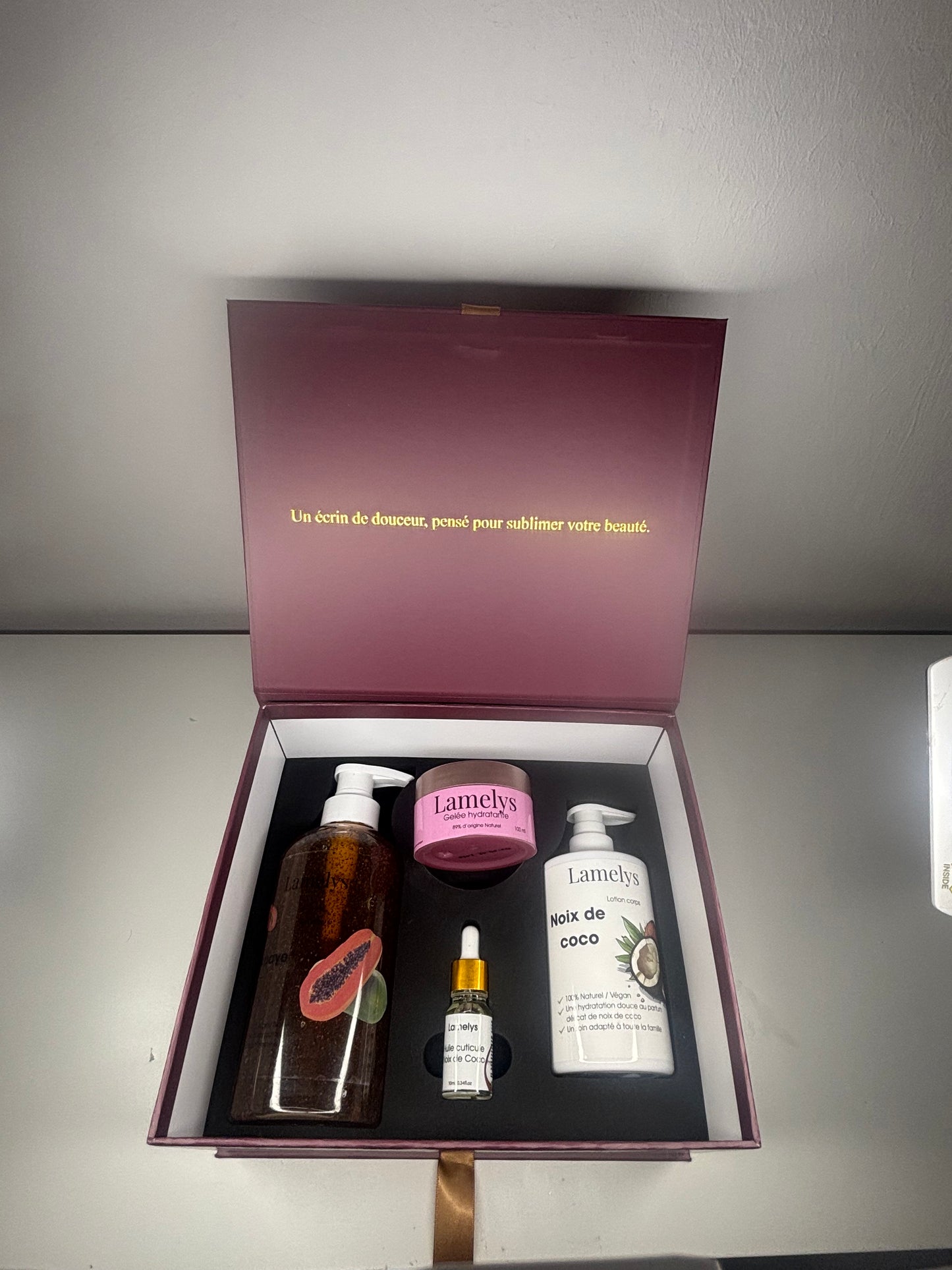 Coffret LAMELYS – Rituel douceur corps