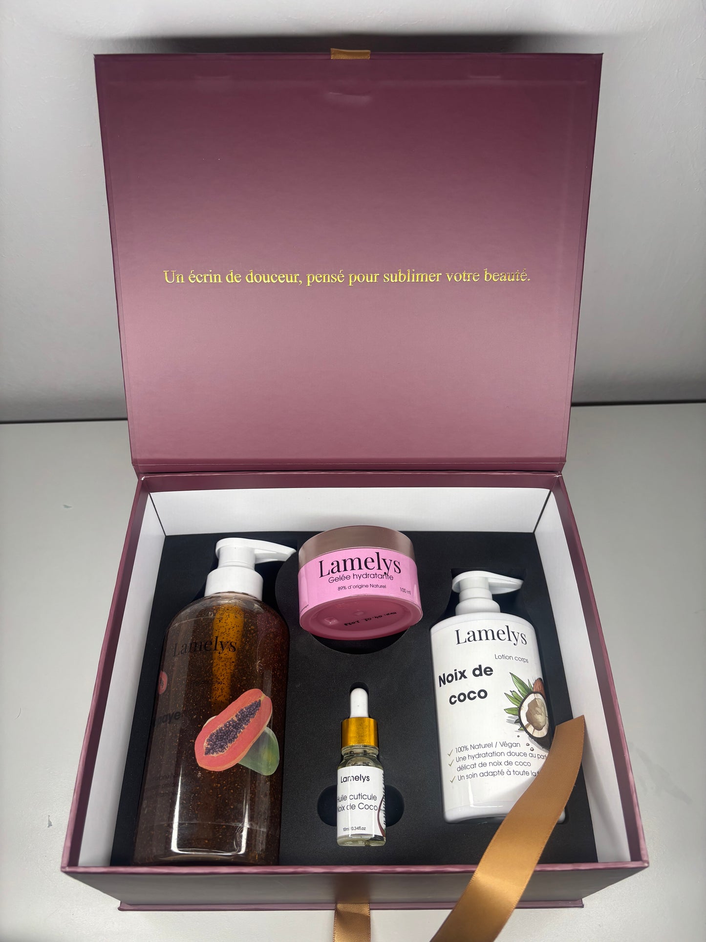 Coffret LAMELYS – Rituel douceur corps